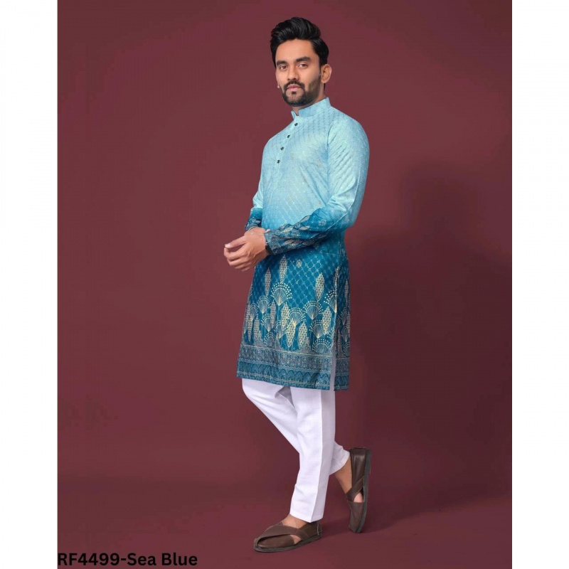 Stand Collar Muslim Shirt Men  - đánh giá và giá Ethnic Fashion India