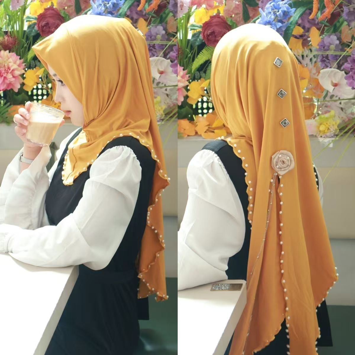 New Hats Hijab Scarf  Ethnic C - đánh giá và giá New Ethnic Fashion